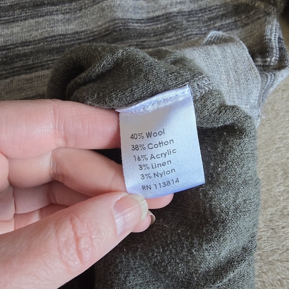 Billy Reid wool blend striped sweater size medium - Picture 9 of 10